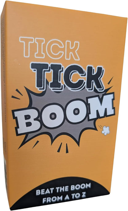 Tick Tick Boom Fun Card Game for Family, Couples, Friends and Kids. Easy to Learn and Fun to Play Word Card for Game Night Or Couples Night