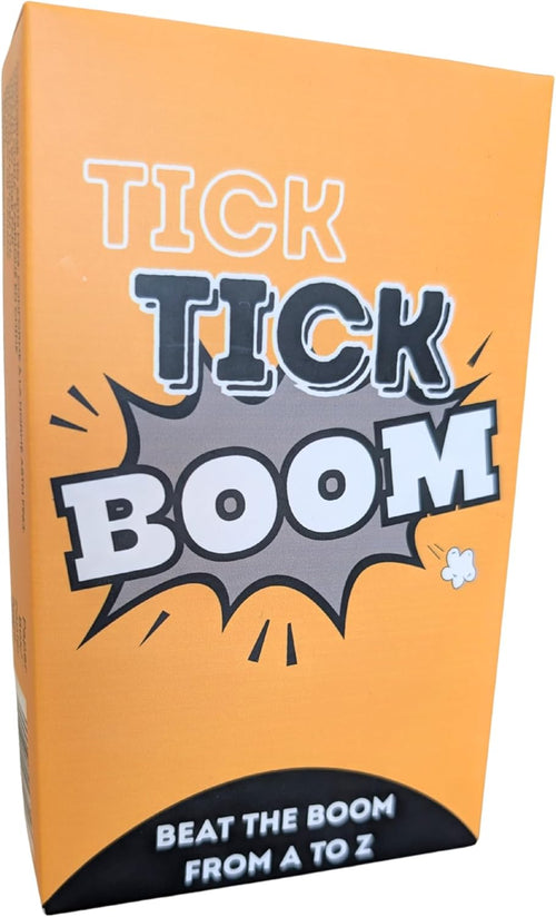 Tick Tick Boom Fun Card Game for Family, Couples, Friends and Kids. Easy to Learn and Fun to Play Word Card for Game Night Or Couples Night