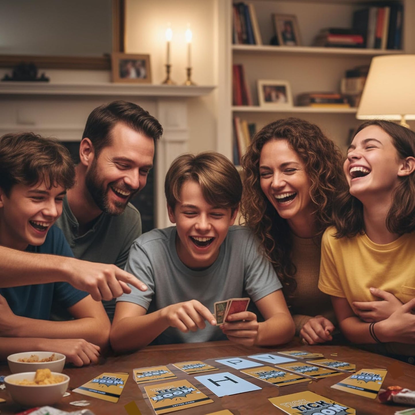 Tick Tick Boom Fun Card Game for Family, Couples, Friends and Kids. Easy to Learn and Fun to Play Word Card for Game Night Or Couples Night